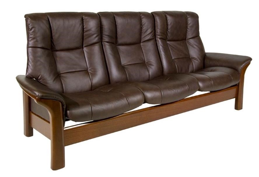 Stressless Buckingham HighBack 3Seater Reclining Sofa Novello Home